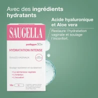 Saugella poligyn 50+ ovule hydratation intense x10