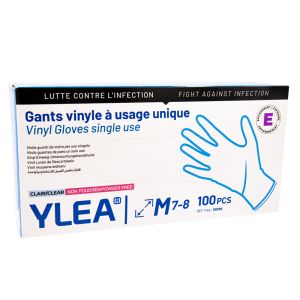 Gants vinyle ylea taille m