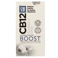 Cb12 boost white chewing gum x10