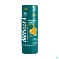 Dermophil indien stick lèvres miel bio