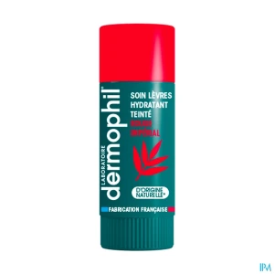 Dermophil indien stick lèvres soin rouge impériable