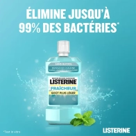 Listerine fraîcheur bain de bouche gout plus leger 500ml