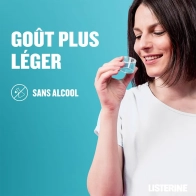 Listerine fraîcheur bain de bouche gout plus leger 500ml