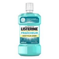 Listerine fraîcheur bain de bouche gout plus leger 500ml