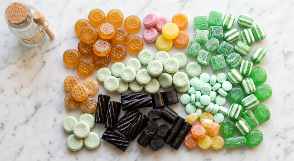 bonbons pour la gorge