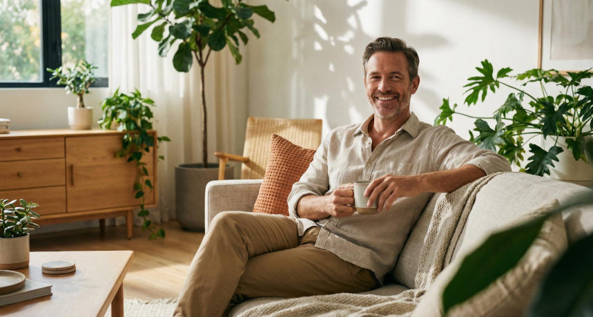 un homme qui arrive a bander suite à son traitement