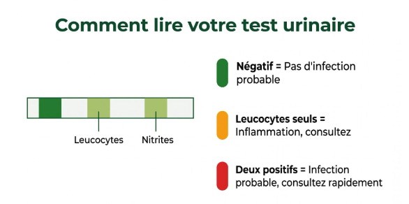 comment lire le résultat de votre bandelette urinaire