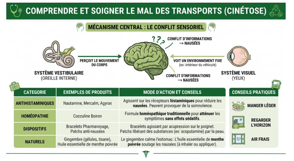 infographie complete sur le mal des transports